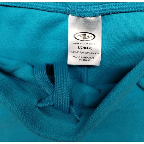 Athleta Works Blue Fleece Pants Size S With‎ Pockets - Picture 3 of 8